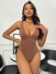 SHAPE Women’s Shapewear Bodysuit With Thong