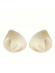 1pair Thickened Insert Underwear Bra Scale-Out Chest Latex Pads For Women